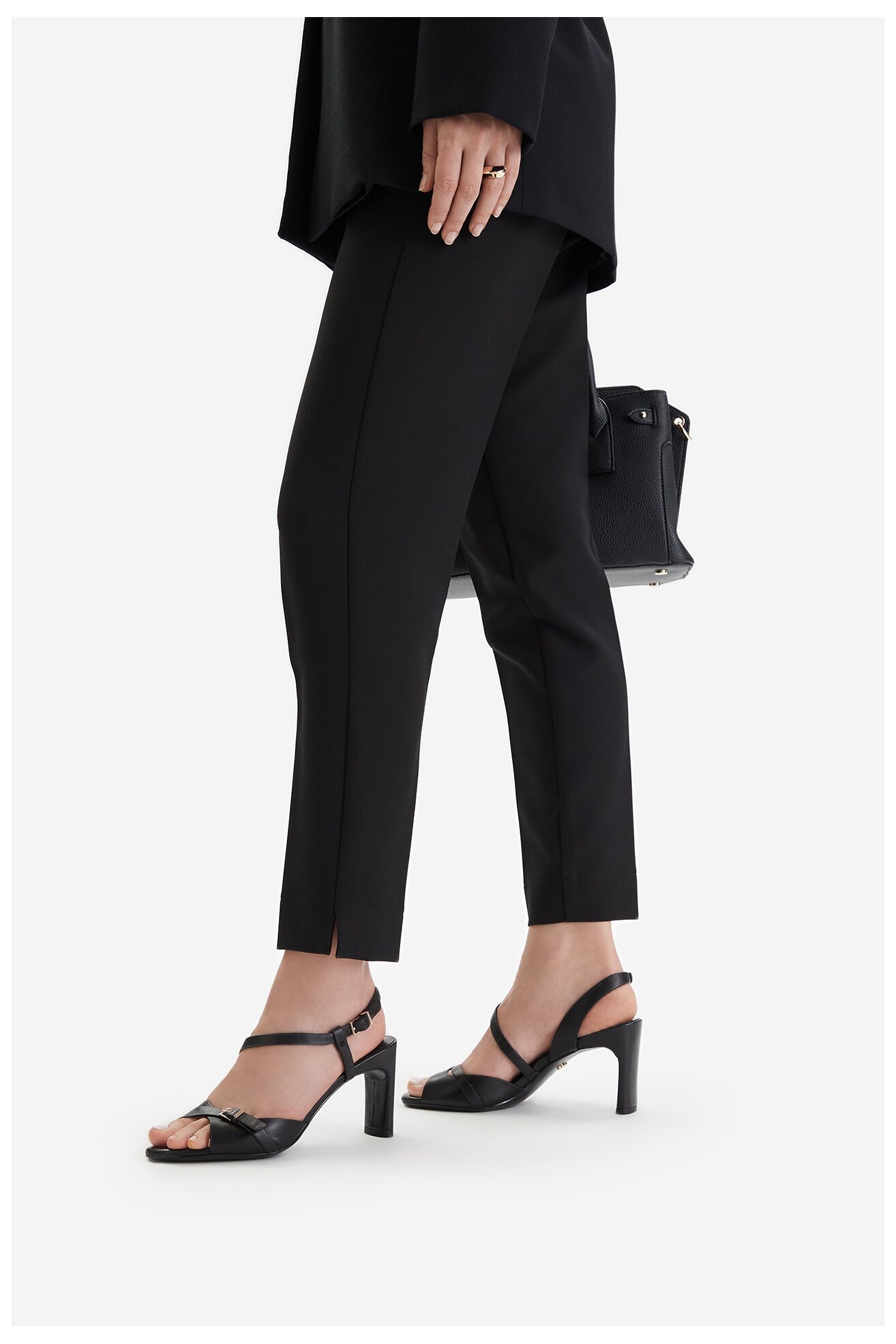 Sandały Gino Rossi EO-GL15-986-1 Czarny