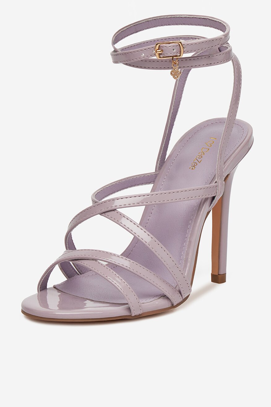 DeeZee - Sandały na szpilce - 5906751093948