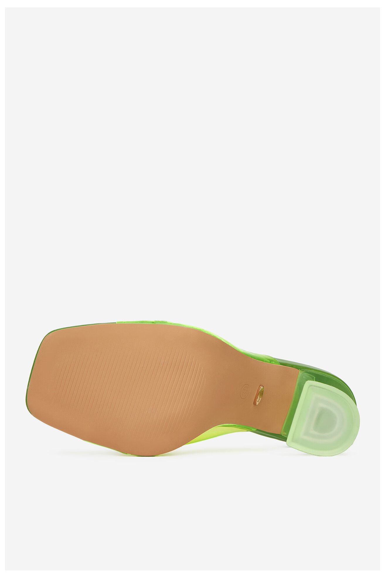 Klapki DeeZee ZALHT-01 Zielony