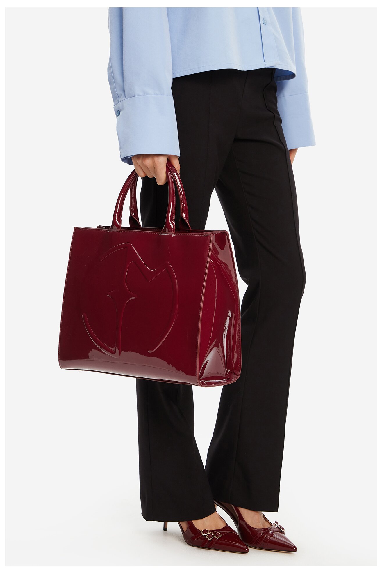 Дамска чанта EVA MINGE EO-ALICE-LDA8226-1 БОРДО