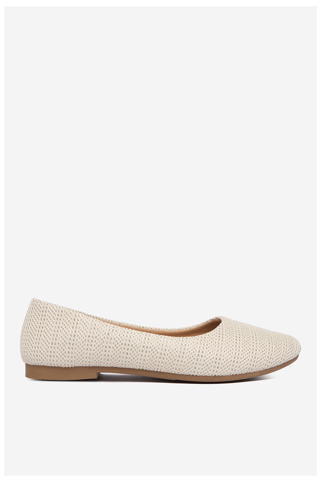 Baleriny Jenny CEO-WSS21732-01 Beżowy