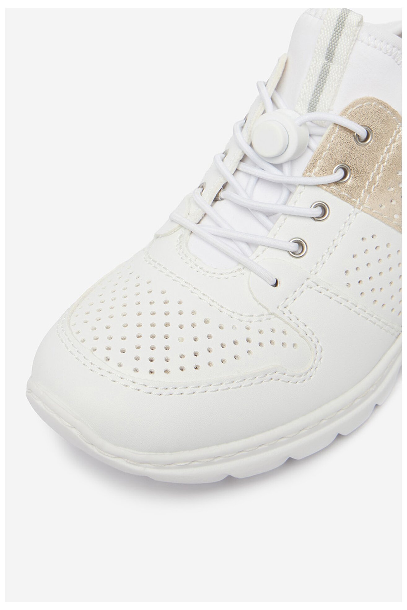 Półbuty Rieker CEO-L3254-80 Biały