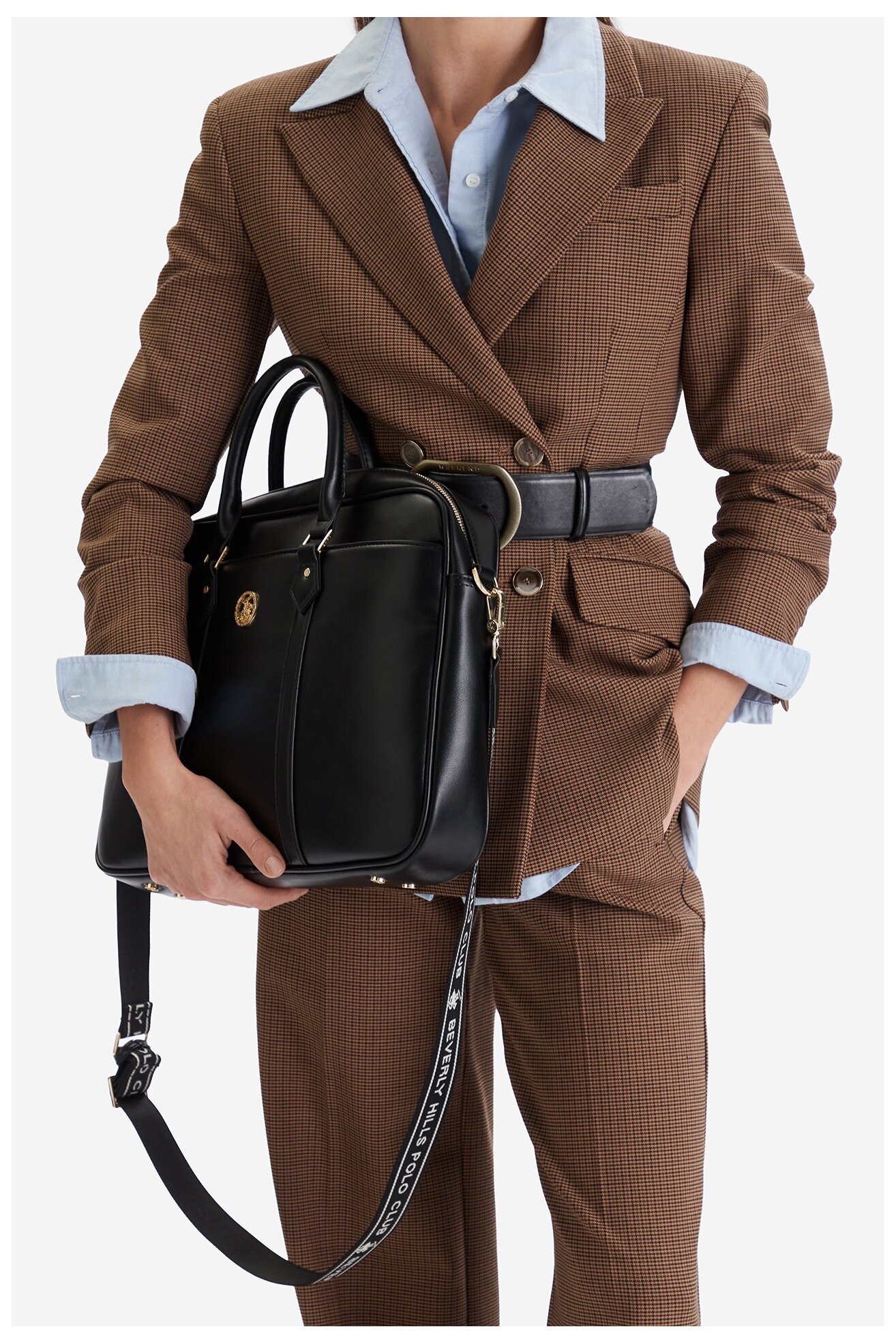 Torebka Beverly Hills Polo Club CEO-BHPC-L-010-09 Czarny