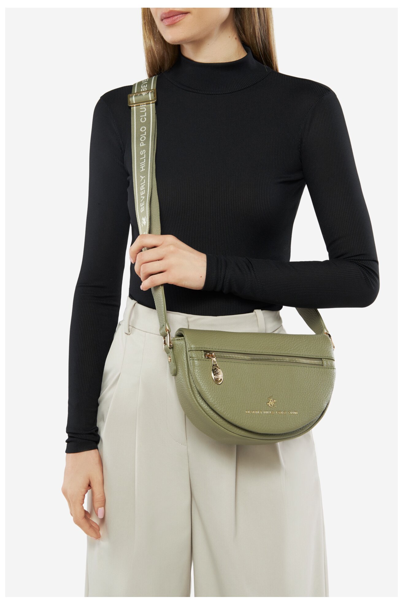 Torebka Beverly Hills Polo Club BHPC-C-009-07 Zielony