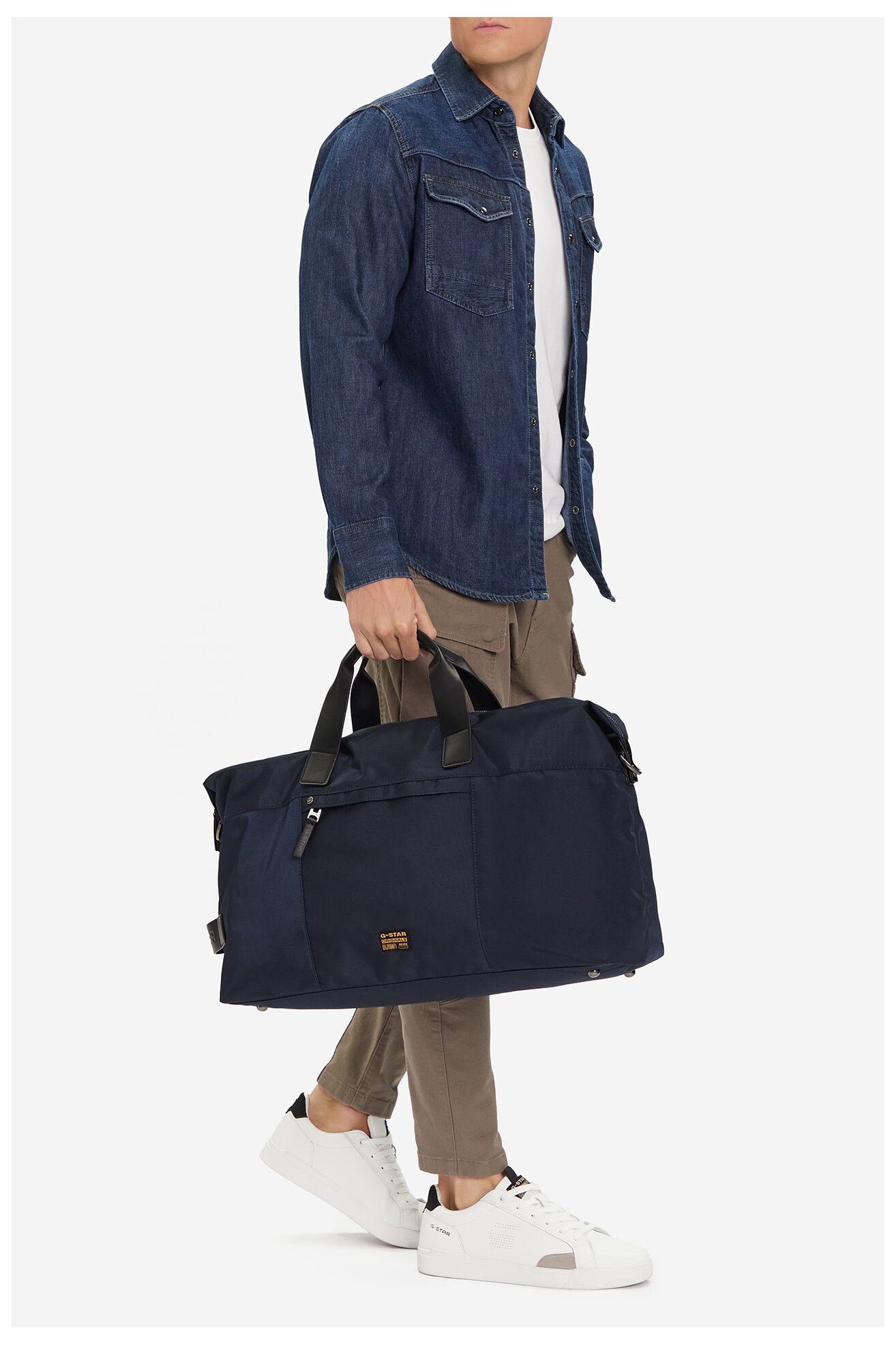 Geantă pentru bărbați G-STAR RAW EO-FINN-LX8739J BLEUMARIN