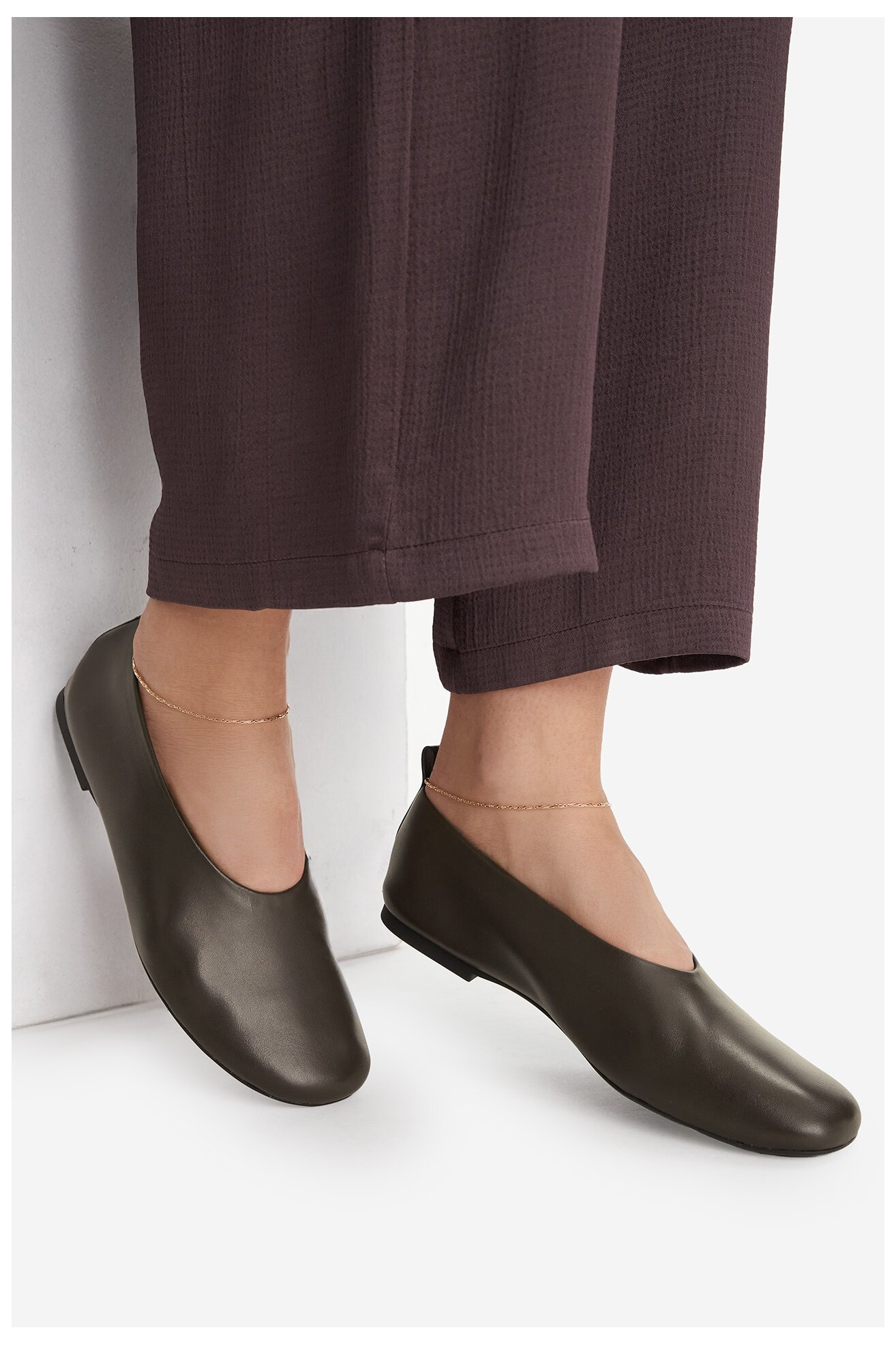 Балетки Gino Rossi EO-V2198-73 ТЕМНО-КОРИЧНЕВИЙ