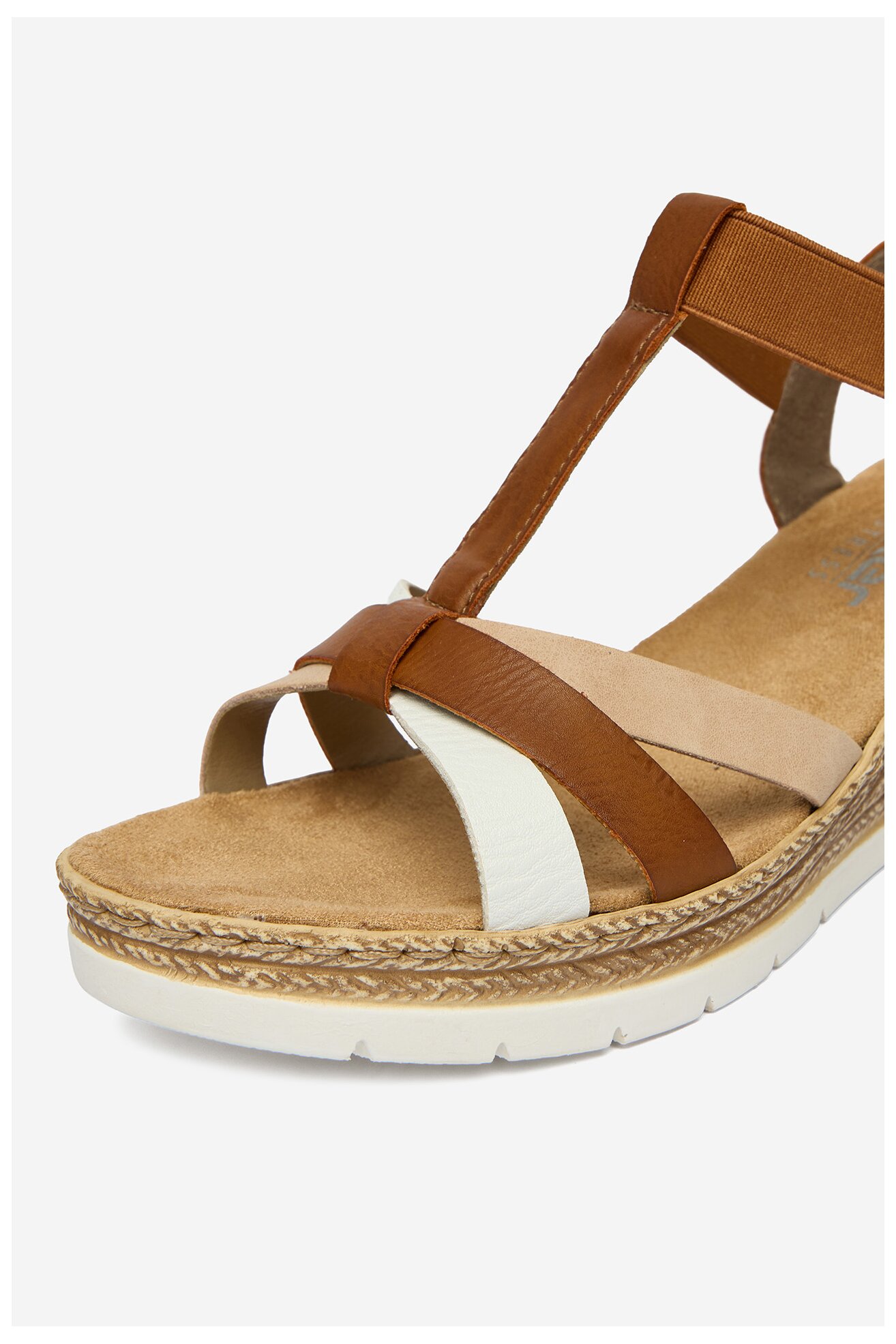 Sandały Rieker CEO-61995-81 Brązowy