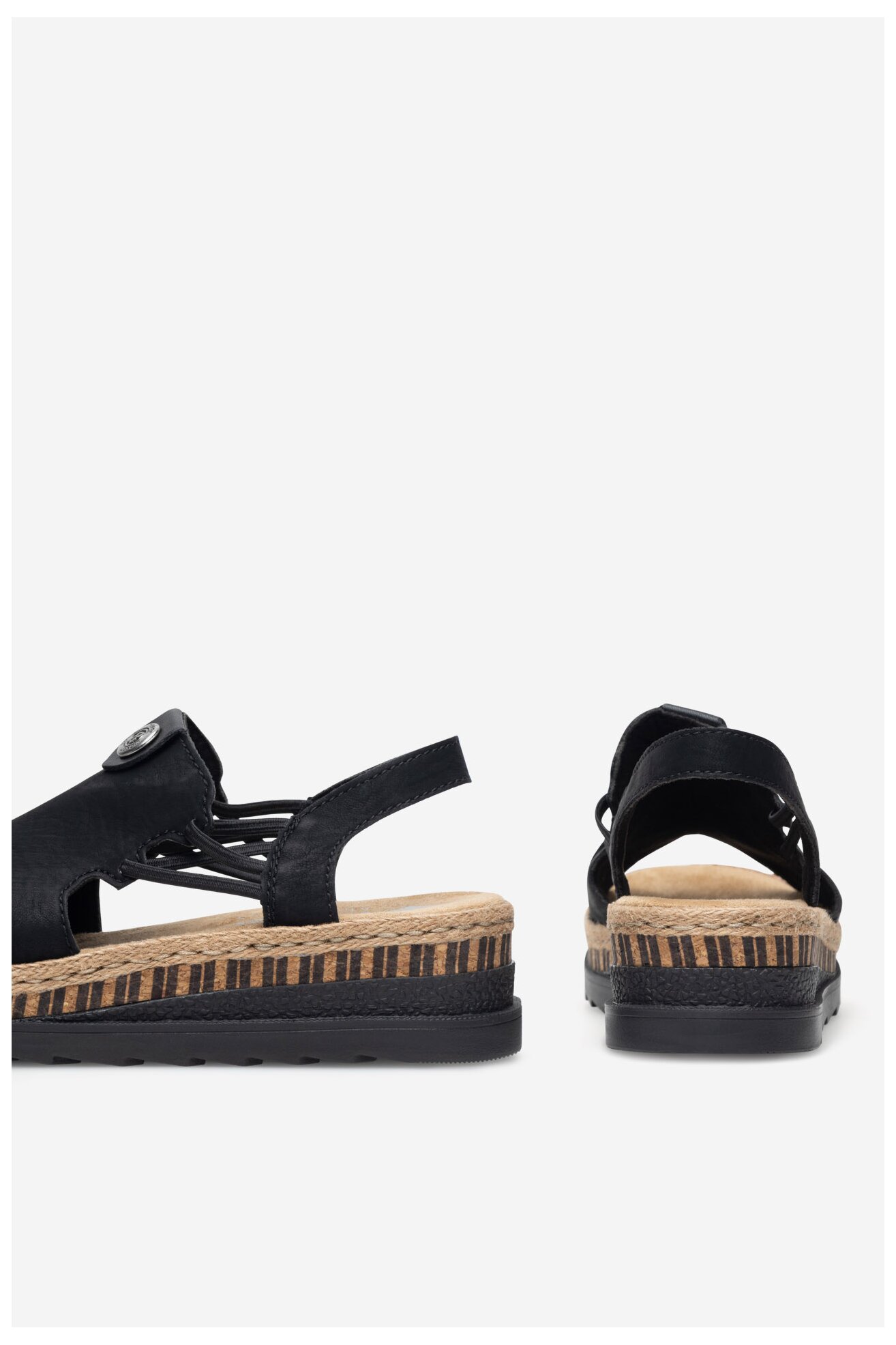 Sandały Rieker V7972-00 Czarny