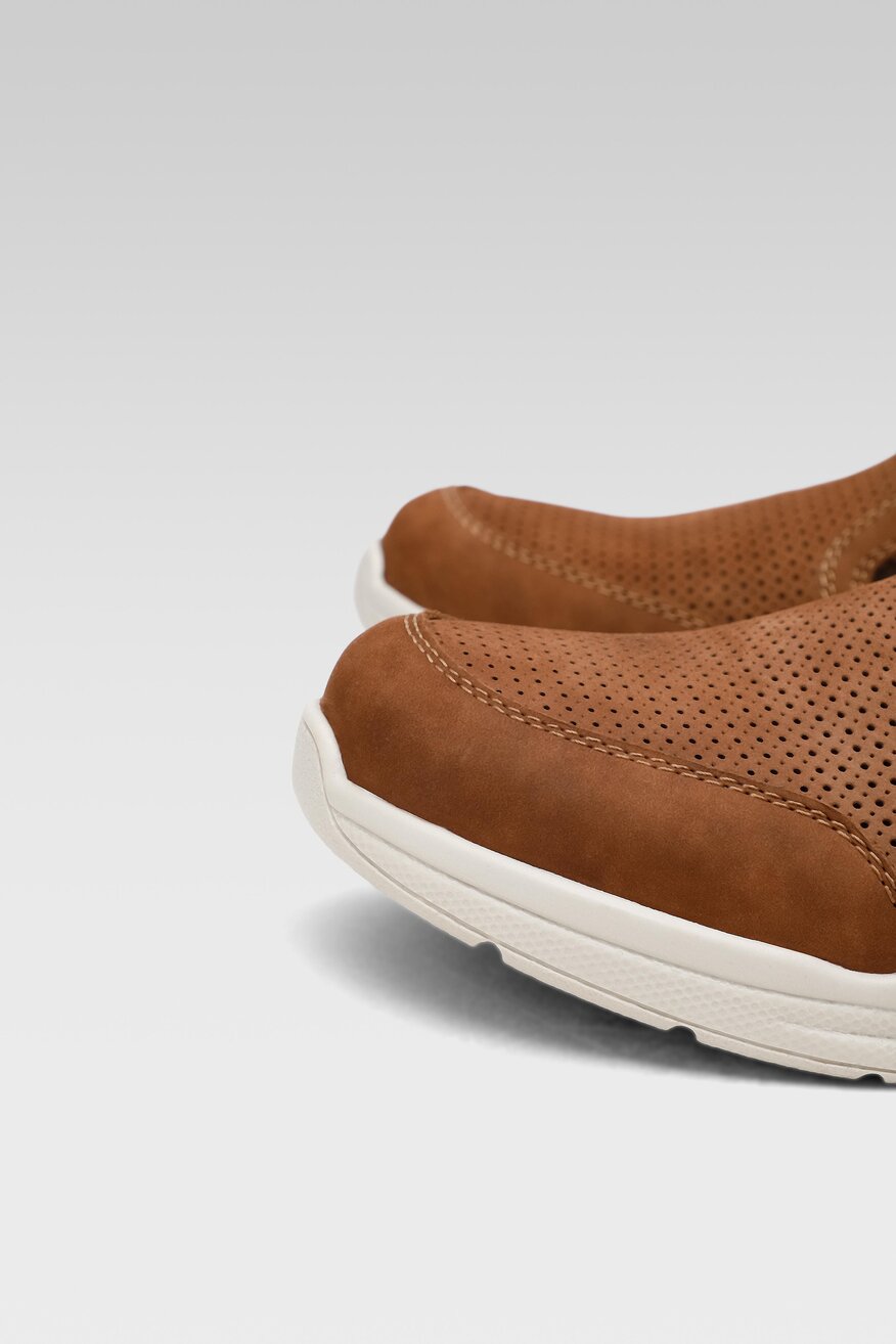 Polobotka Rieker HNĚDÁ - 5904862473758