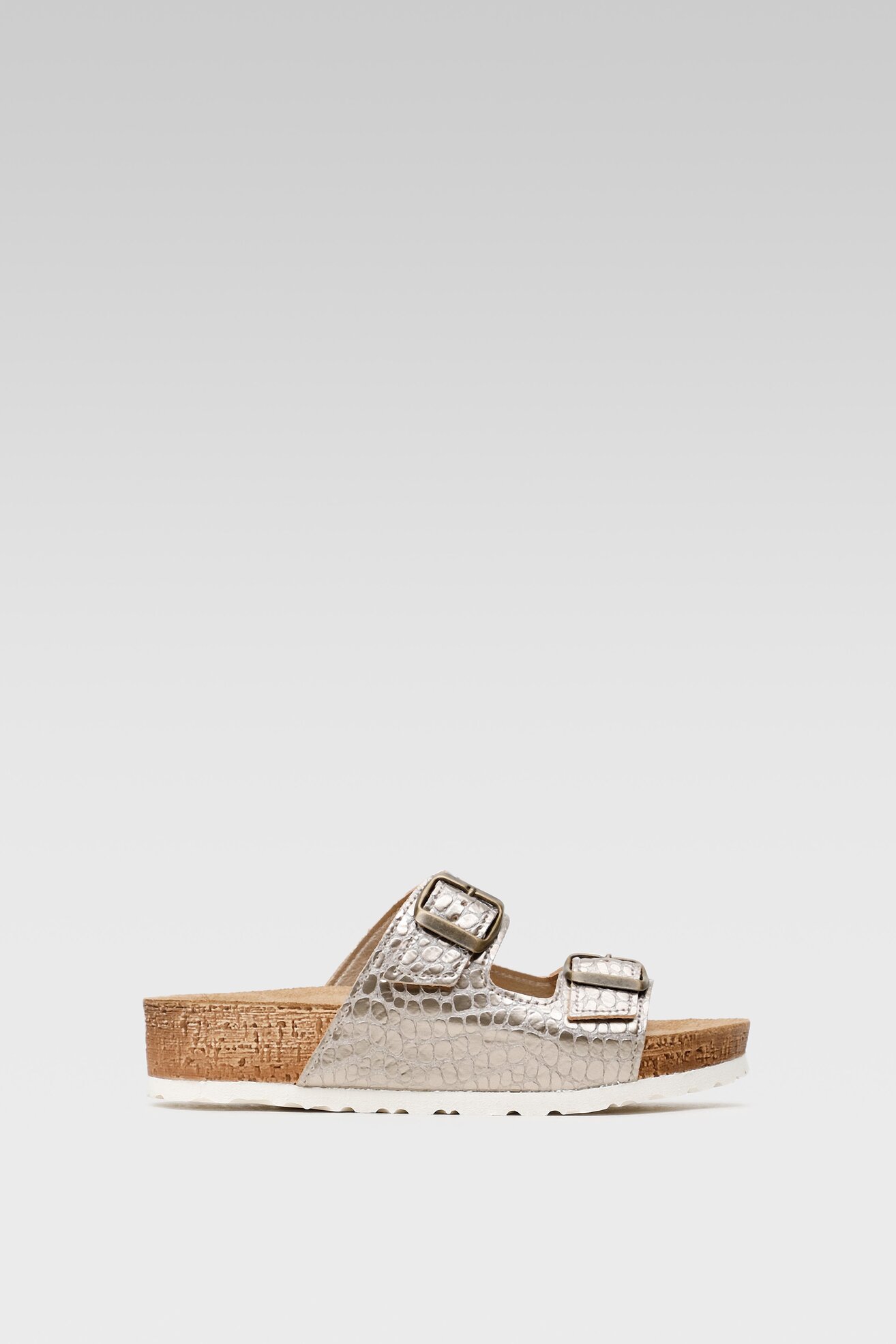 Klapki Inblu NM228B01 Srebrny