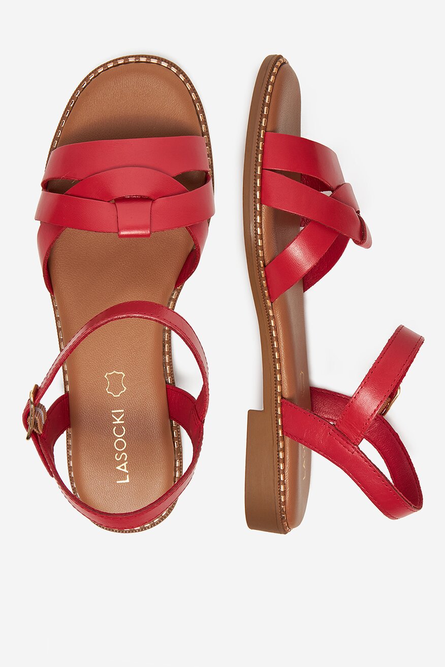 
                Lasocki - Sandały skórzane - 5906751188729