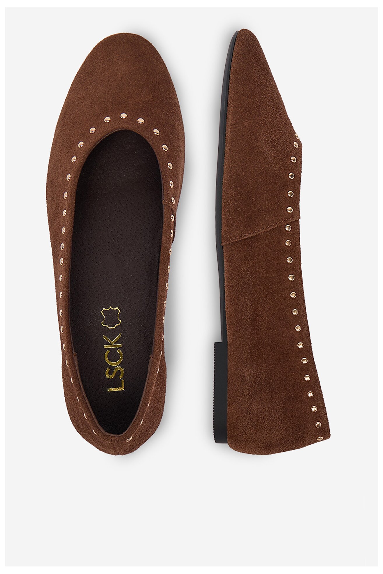 Baleriny Lasocki CEO-4317D-01 LSCK Brązowy