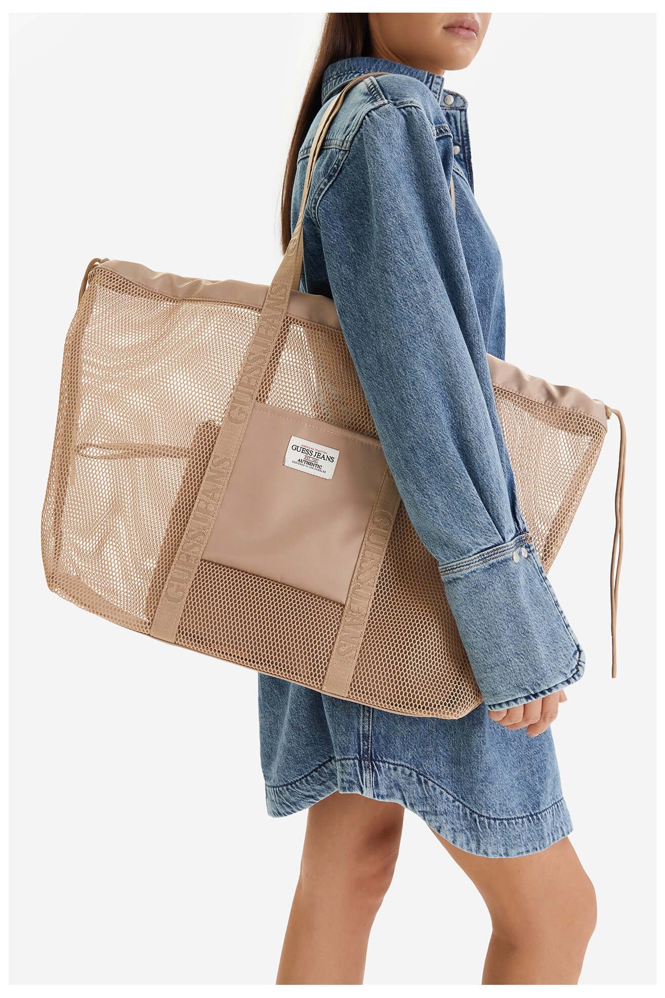 Torebka GUESS JEANS WBEO-GUESS-M-003-09 Brązowy