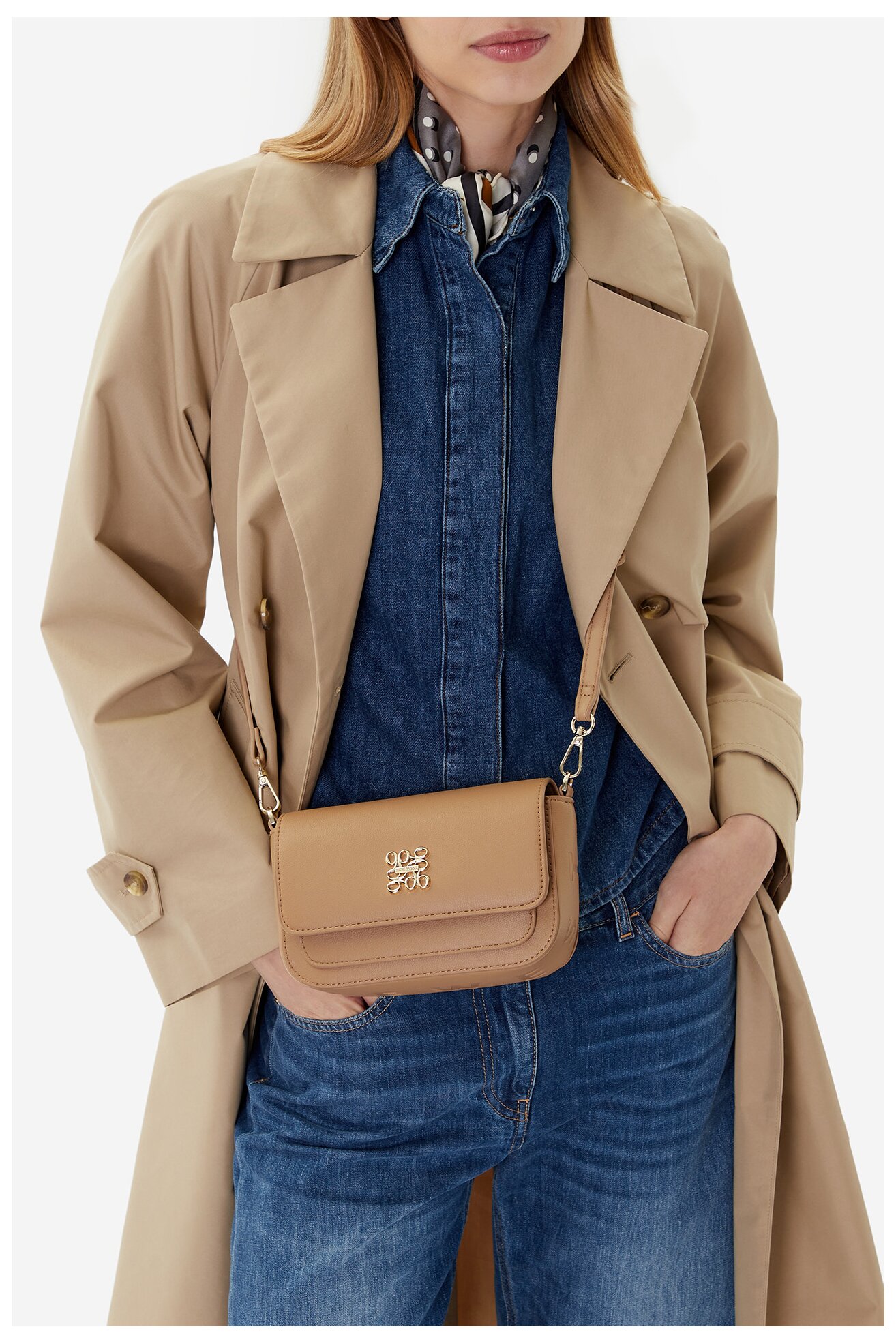 Kézitáska NINE WEST CEO-LAYLA-S241045 BÉZS