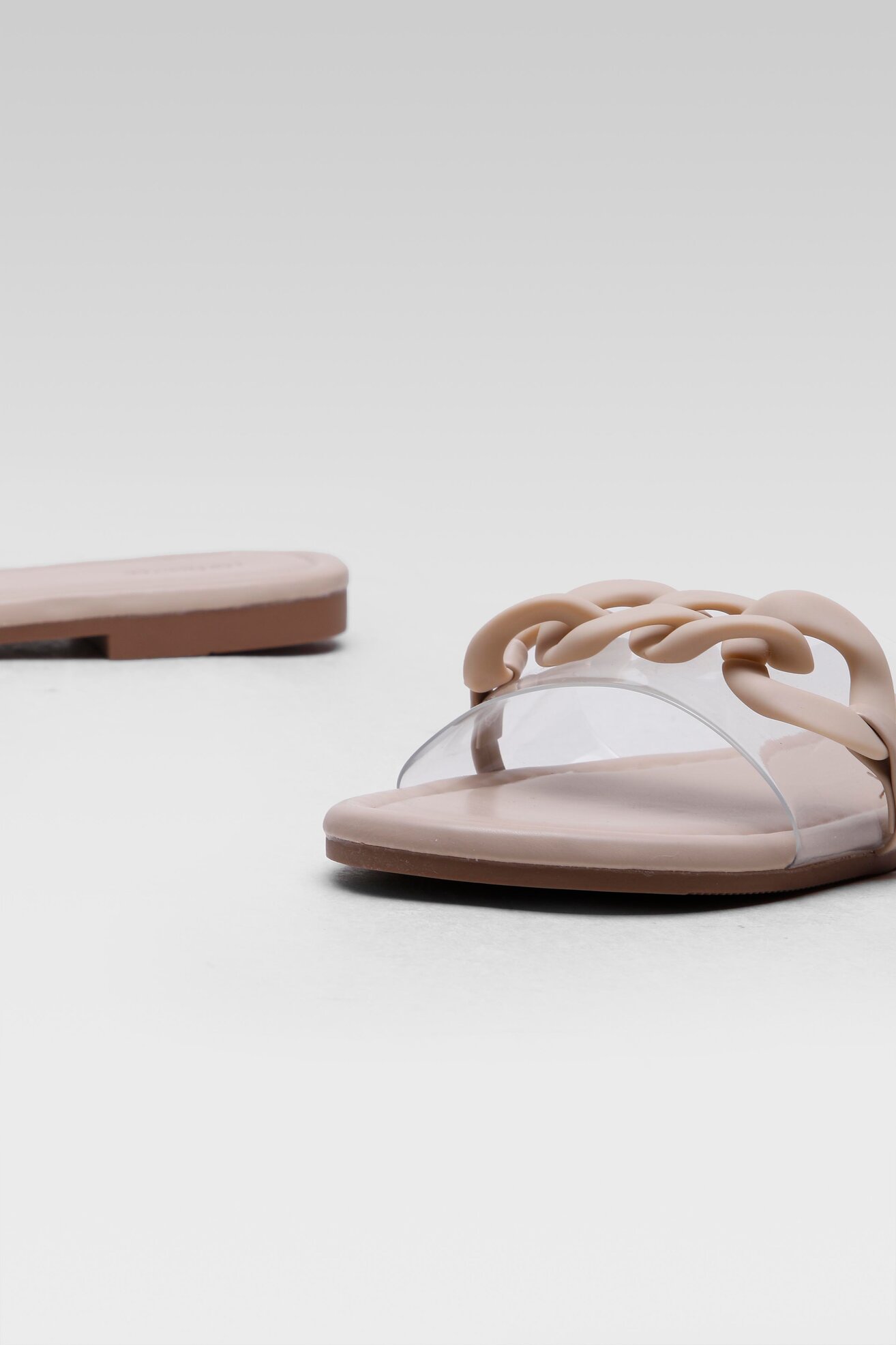 Klapki DeeZee LS5712-03 Beżowy