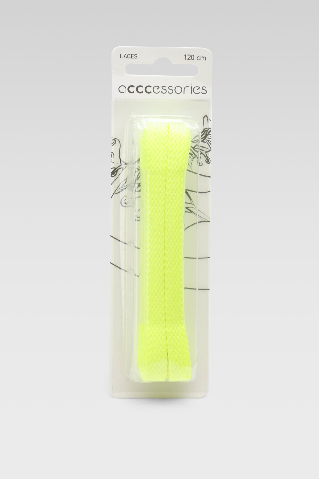 Pertle ACCCESSORIES 570 SZNUROWADŁA 120 CM ŽUTA