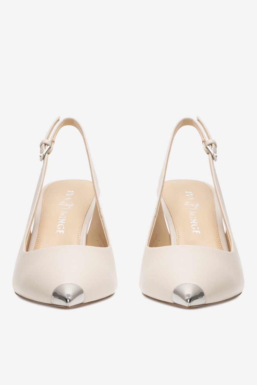 
                Туфлі-Човники EVA MINGE БЕЖЕВИЙ - 5903419851872