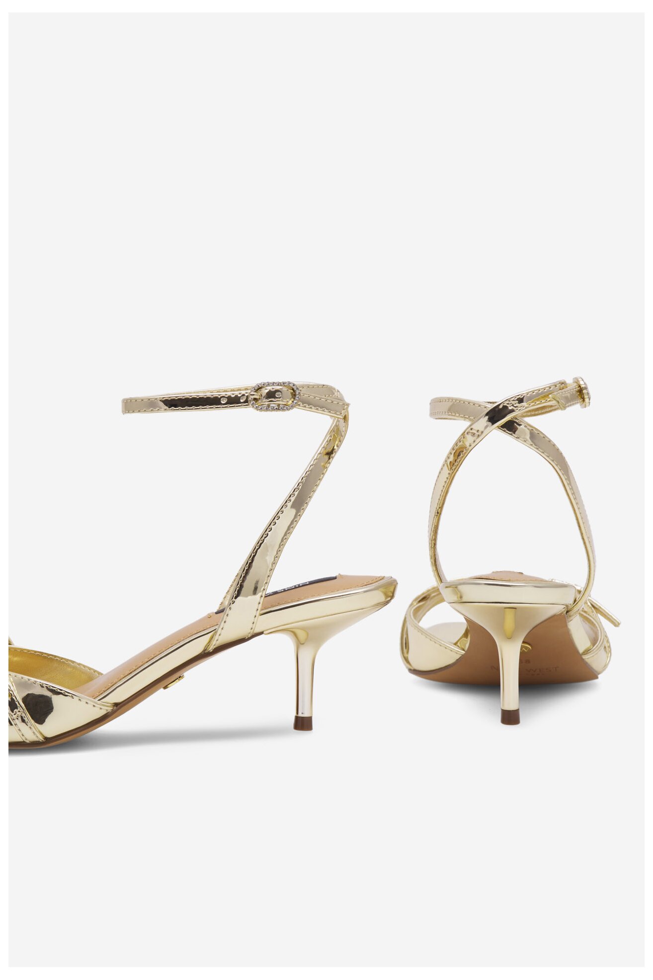 Sandały NINE WEST BYCCC02 Złoty