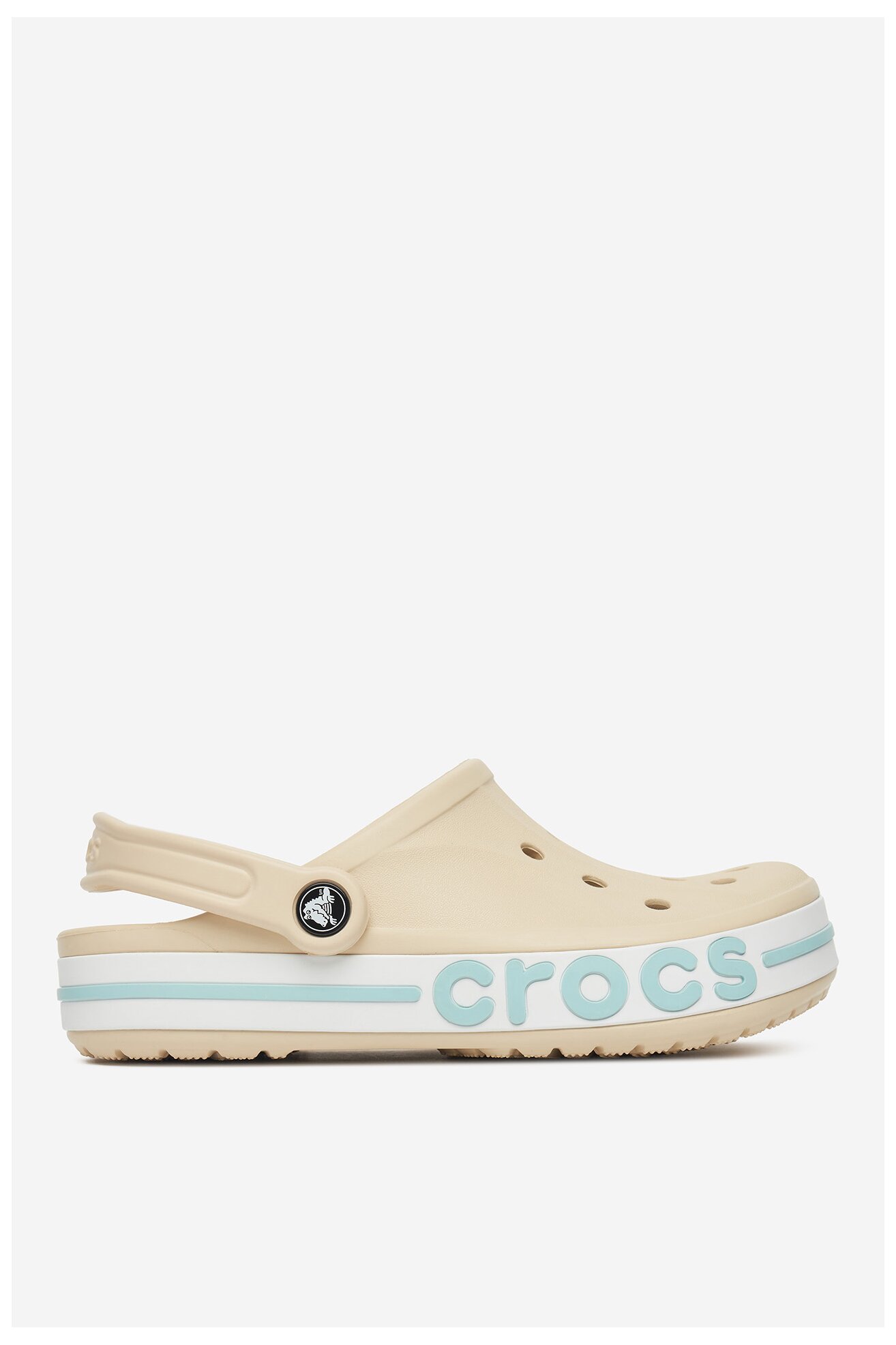 Klapki basenowe Crocs C-BAYABAND CLOG 205089-1LI Beżowy