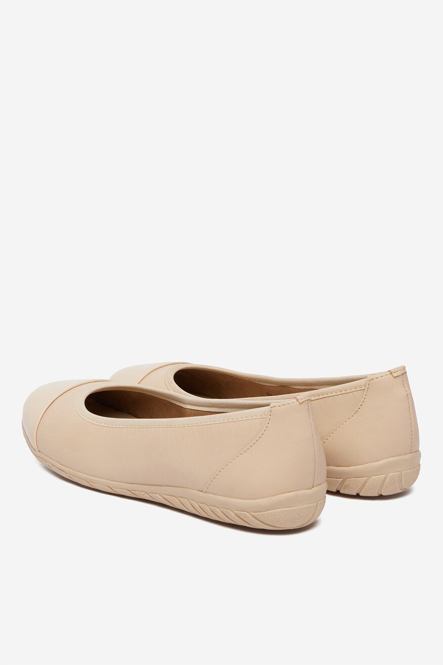 
                Lasocki - Baleriny skórzane - 5906751706275