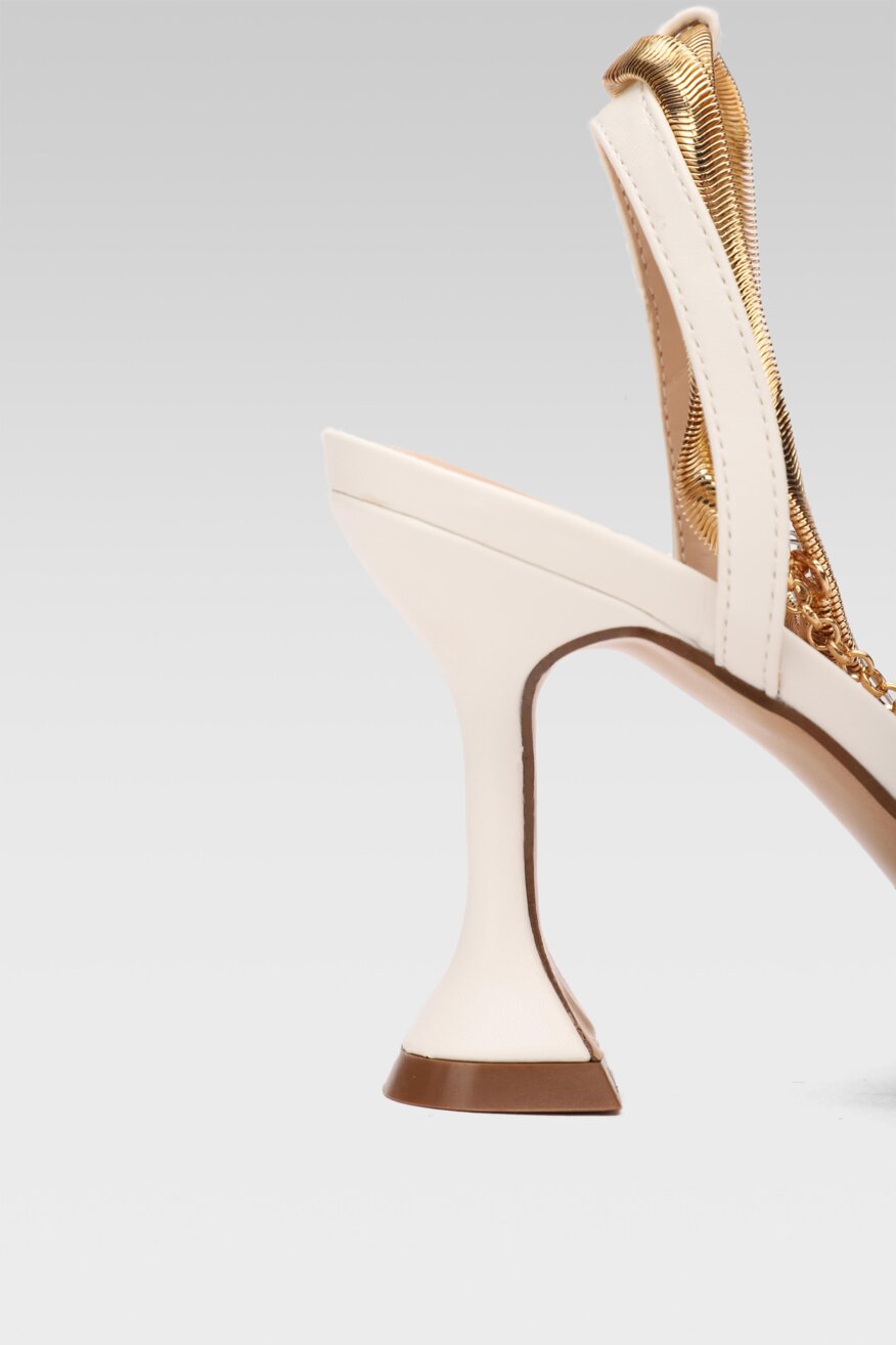 Jenny Fairy - Sandały na obcasie pastelowe - 5903698706405