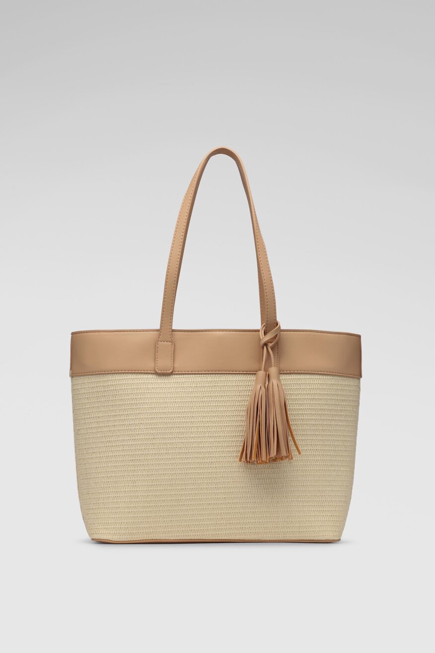 Jenny Fairy - Torebka z aplikacją beżowa - 5903698337357