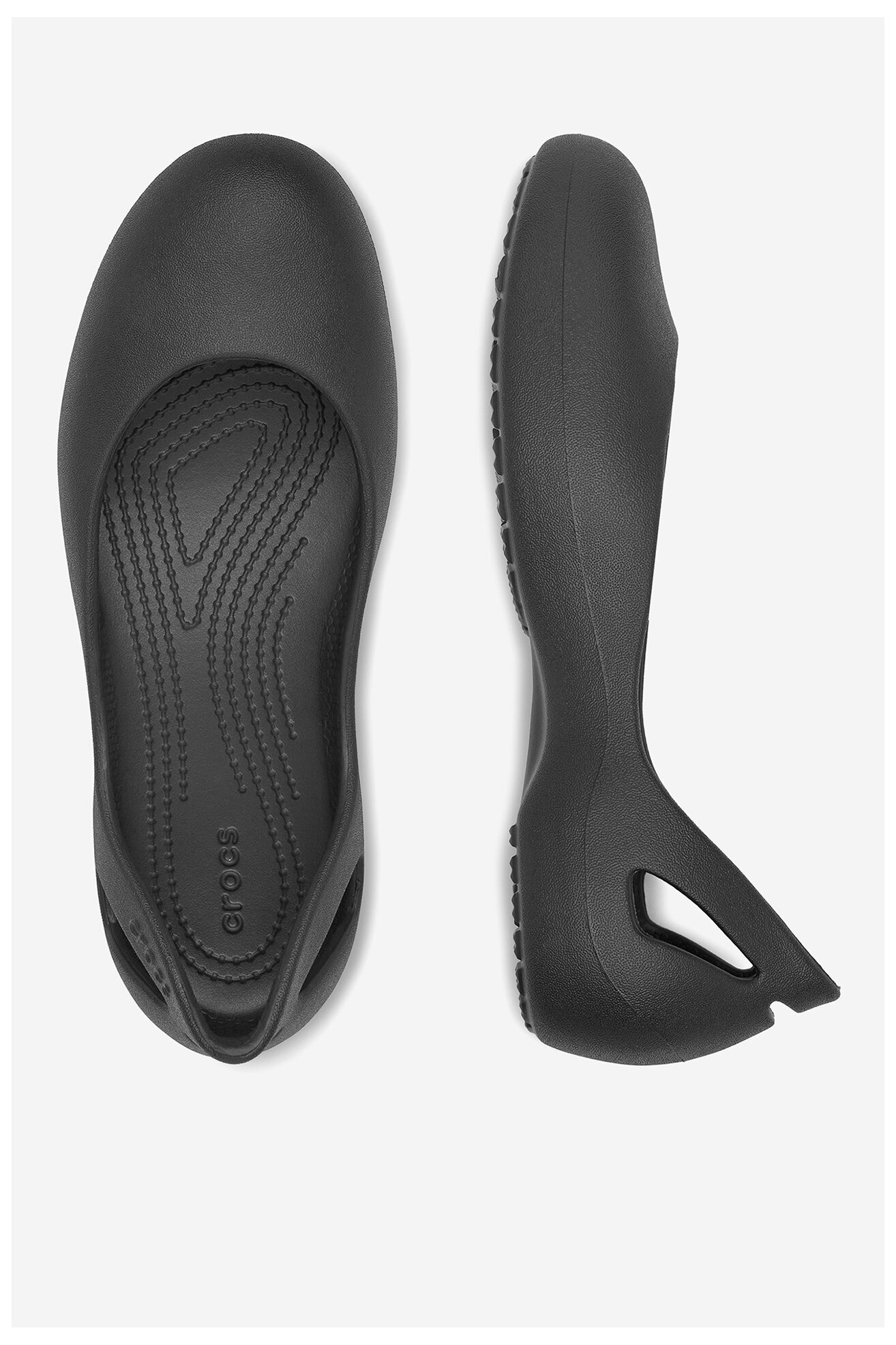 Baleriny Crocs C-KADEE FLAT 210833-001 Czarny