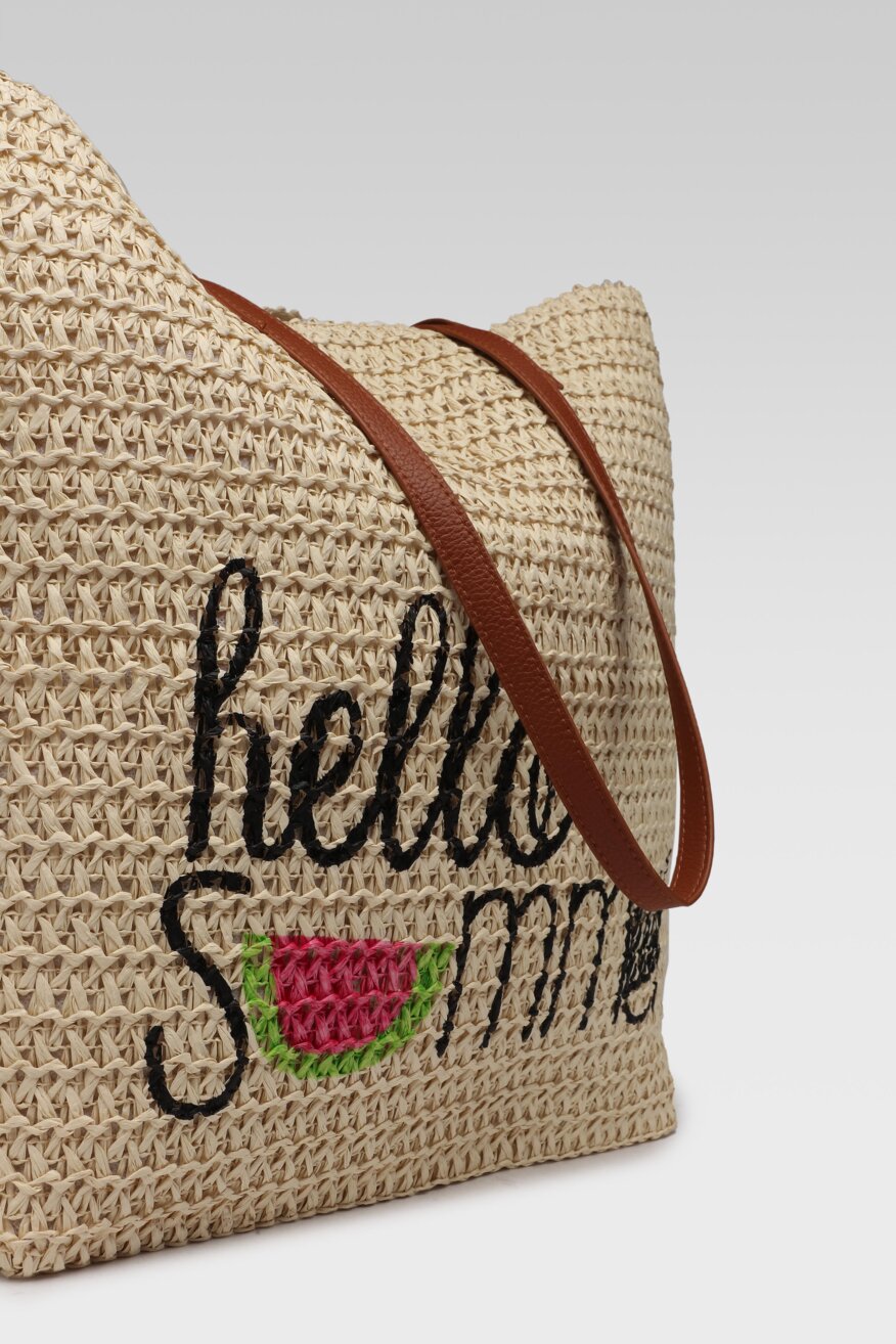 
                Jenny Fairy - Torebka boho beżowa - 5903698677590