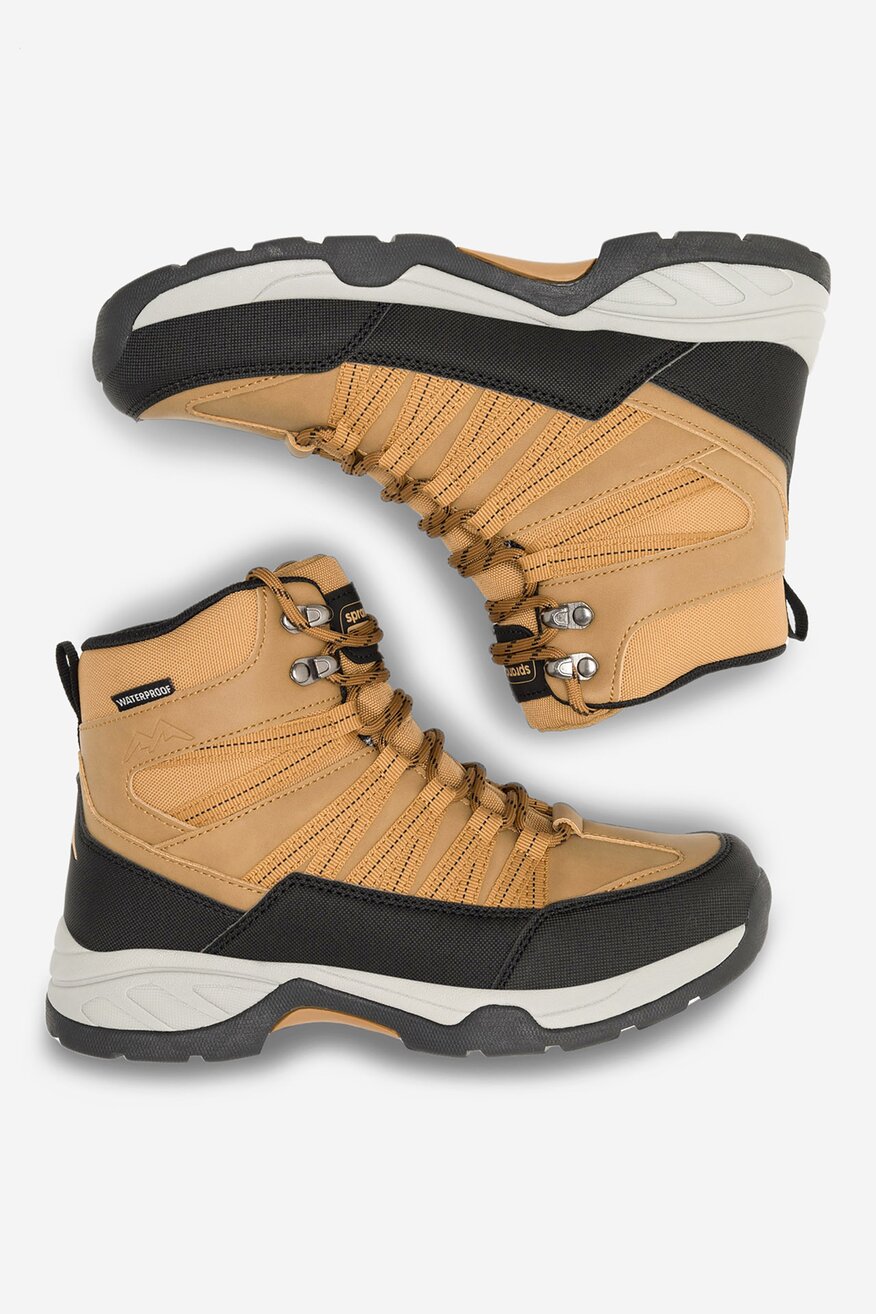 Šněrovací vyšší obuv SPRANDI EARTH GEAR CAMEL - 5905588104506