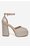 Елегантни обувки DeeZee LW85478-6 ЗЛАТИСТ
