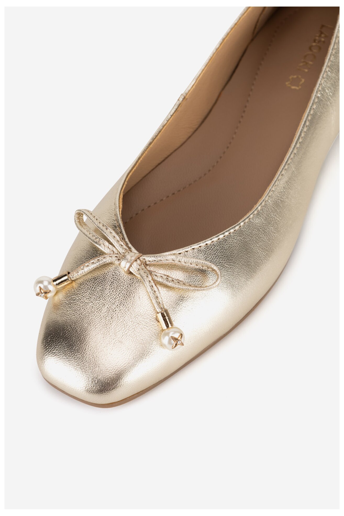 Baleriny Lasocki RST-ROMI-49 Złoty