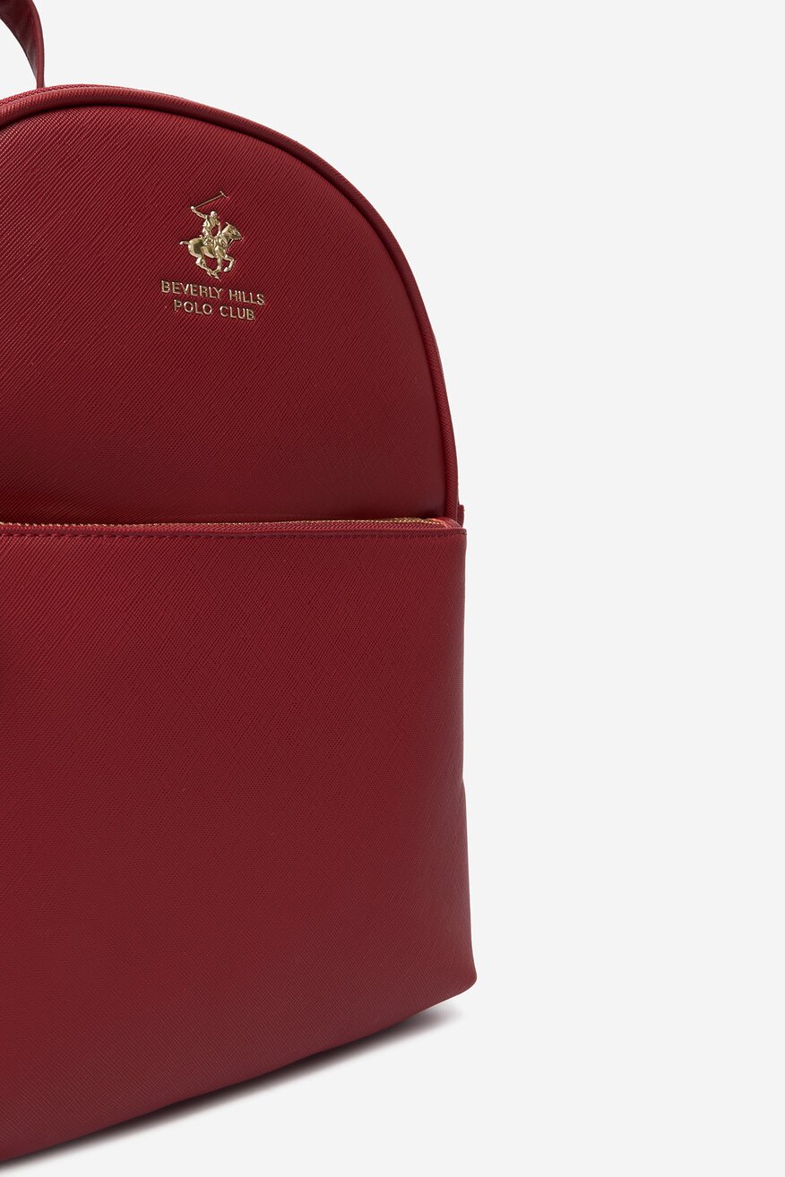 Hátizsák Beverly Hills Polo Club PIROS - 5906751522356