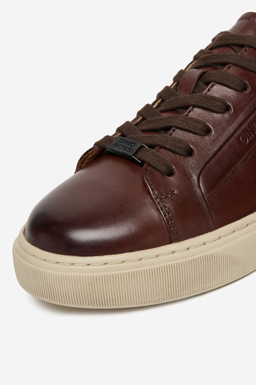Gino Rossi - Sneakersy skórzane - 5906751398418