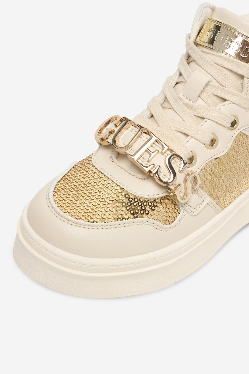 
                        Sneakers GUESS CEOWB-AVO-357-05 Złoty - 5906751754931