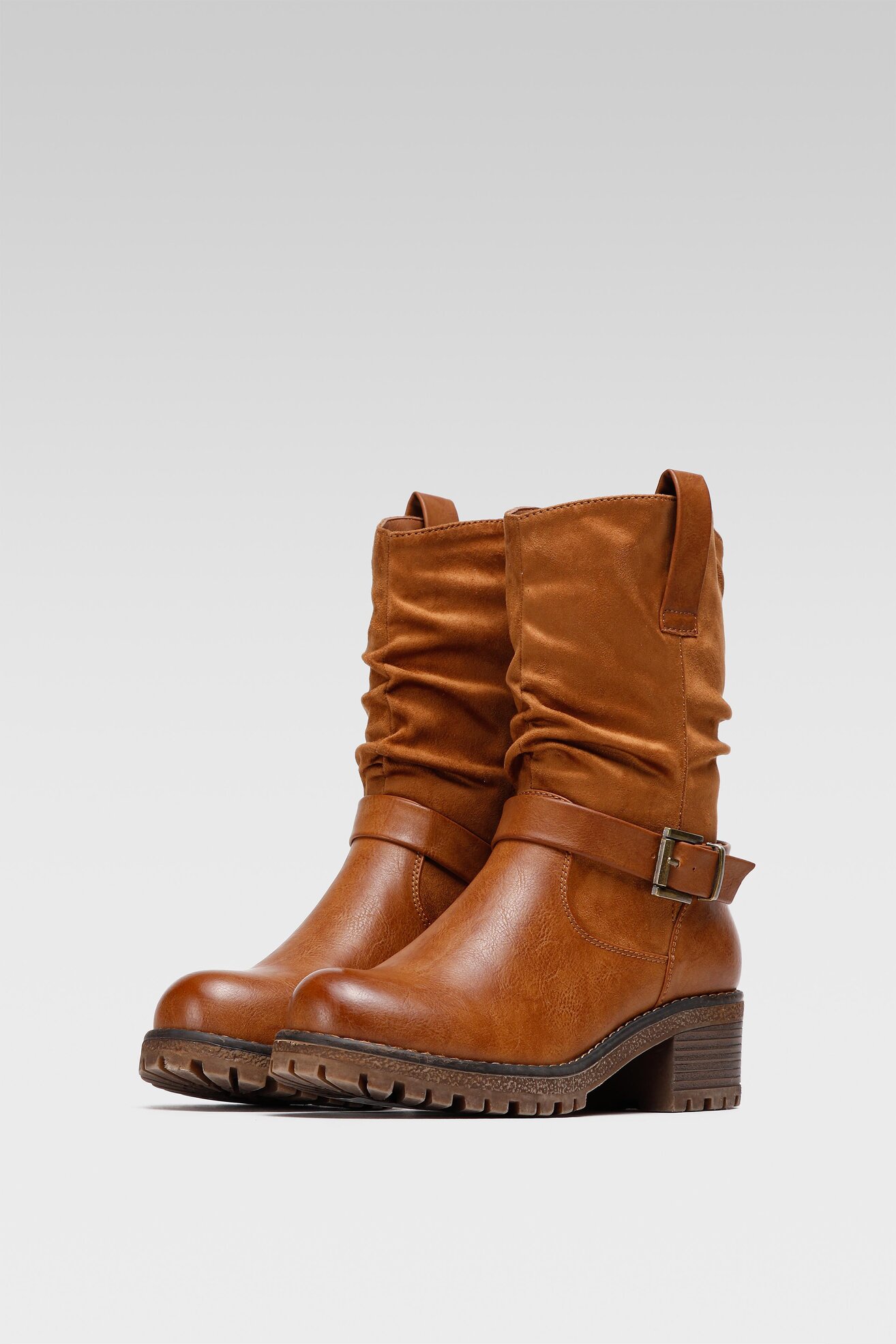 Botki Clara Barson WS1128-46 Camel