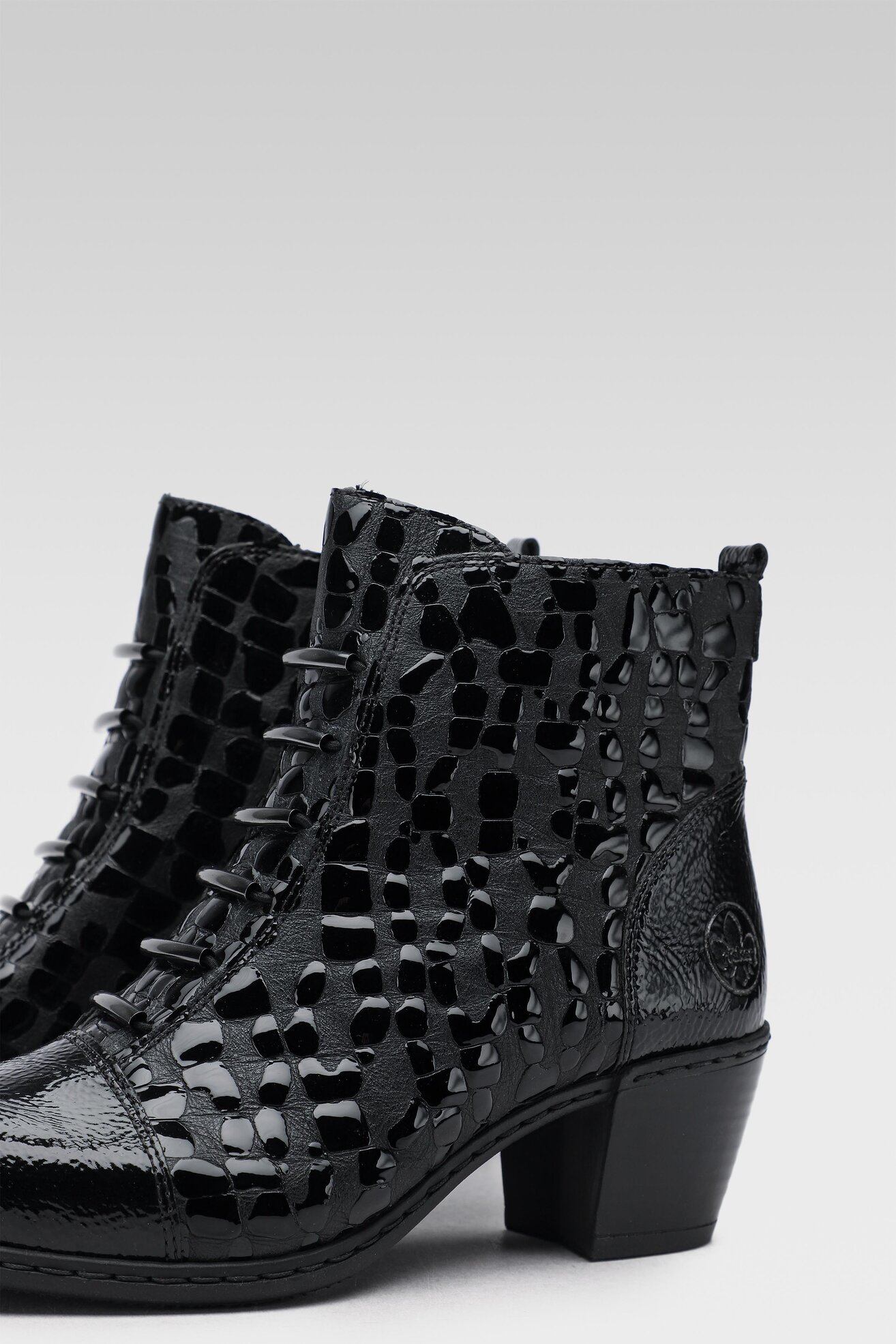 Botki Rieker Y2162-01 Czarny