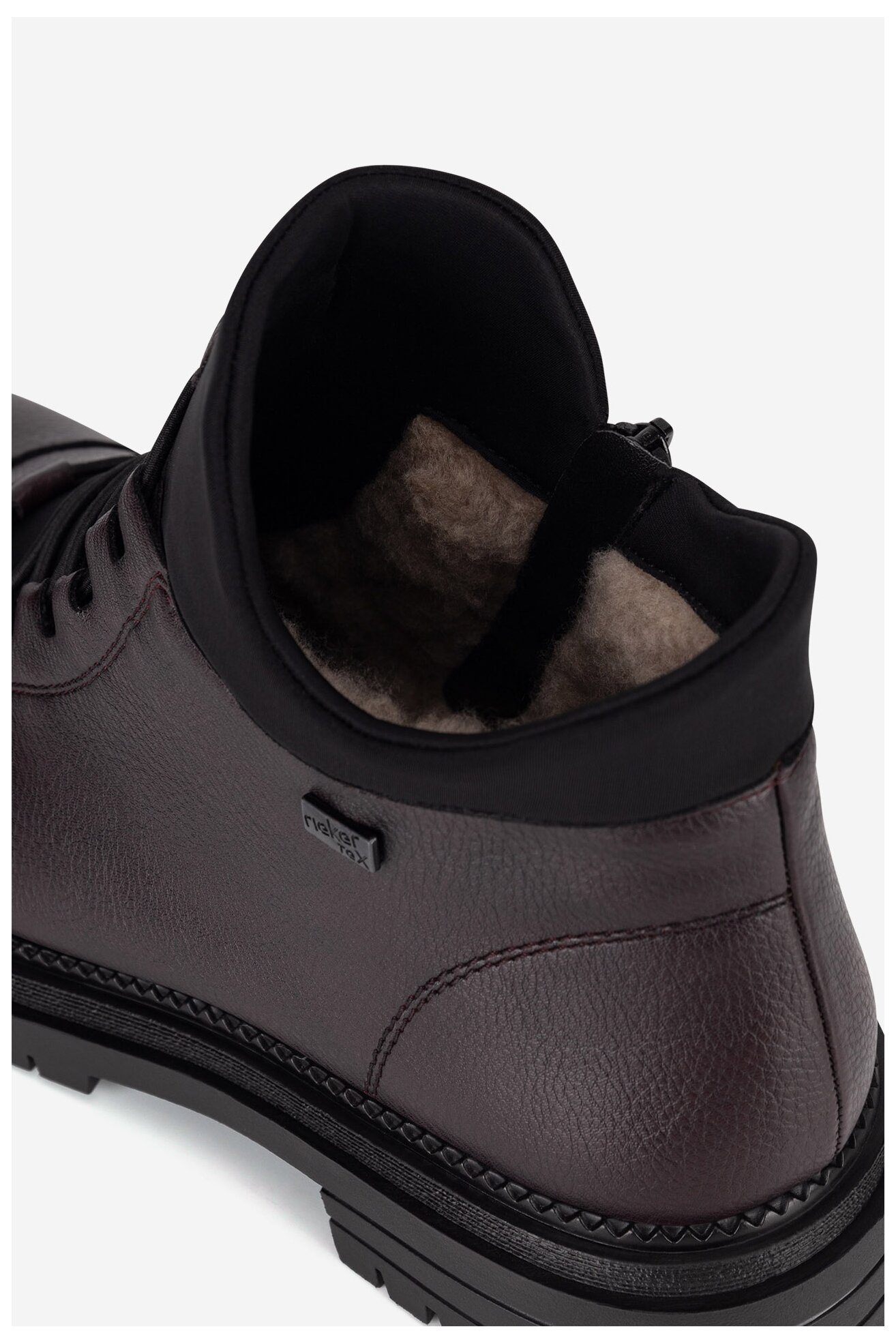 Боти Rieker Y3163-35 ТЪМНО БОРДО