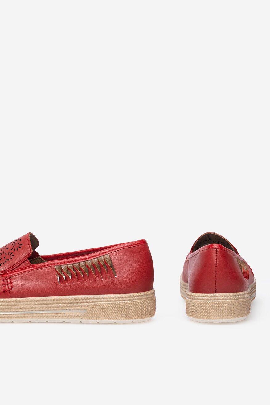 Pantofi casual Remonte ROŞU - 2230056166223