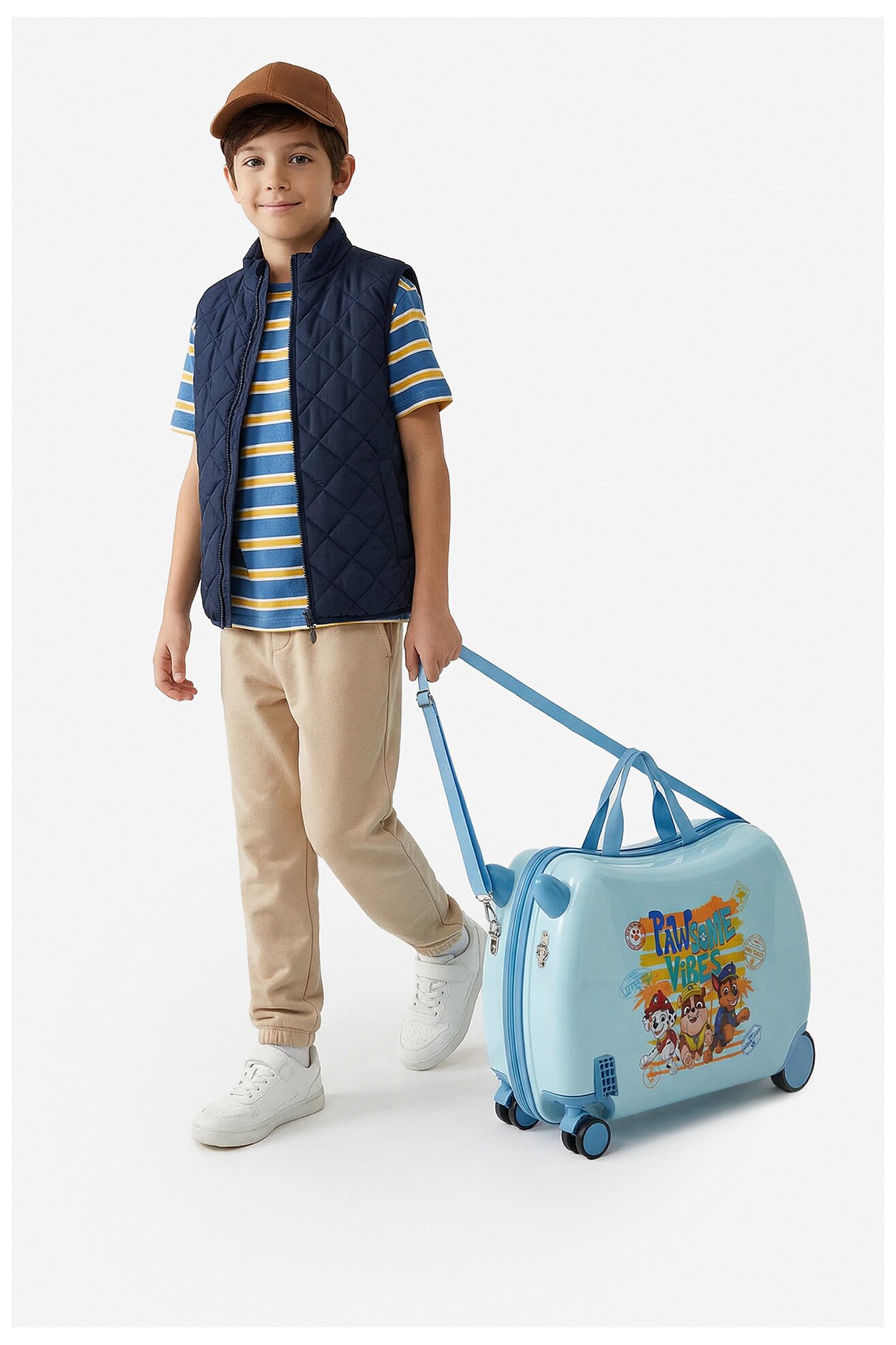 Walizka Paw Patrol CEO-ACCCS-SS26-223PAW Niebieski