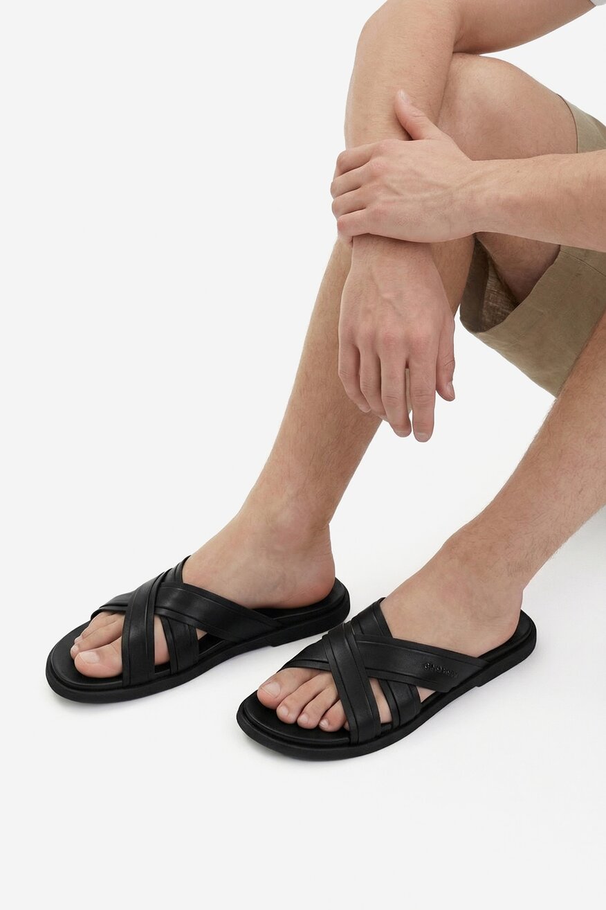 
                Gino Rossi - Klapki skórzane - 5907964024019