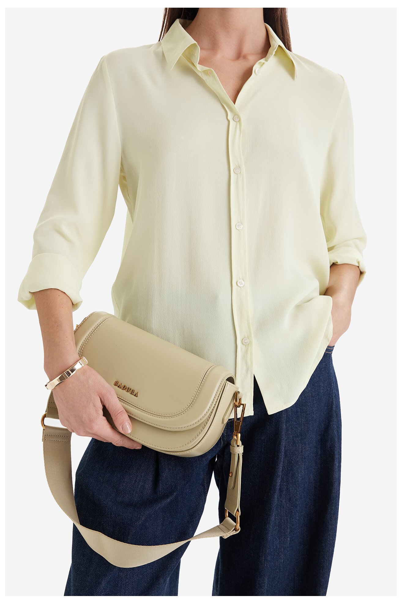 Torba Badura C-ANNA-LA381-706 ZELENA