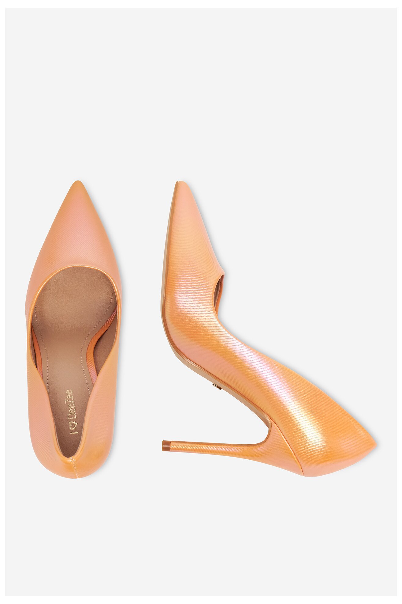 Pantofi cu toc DeeZee GAO-2312-6 PORTOCALIU