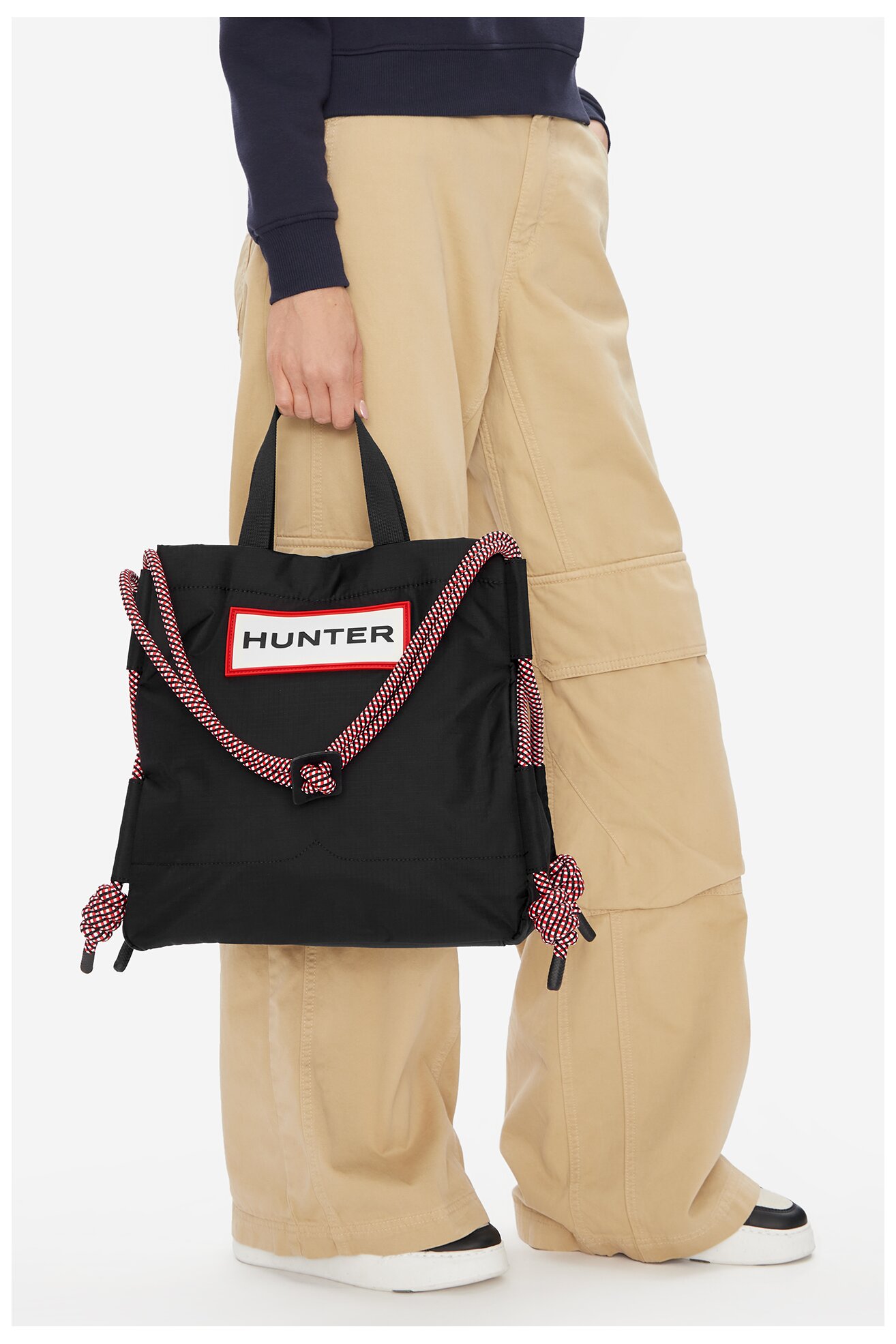 Geantă de mână HUNTER C-HTR-B-005-06 NEGRU