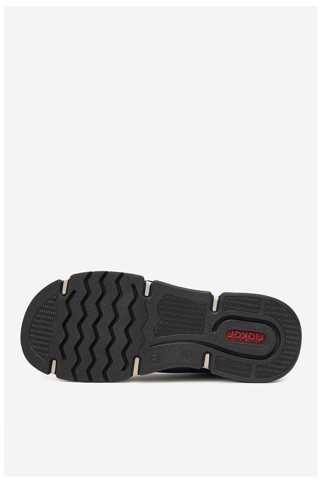 Półbuty Rieker 45963-14 Niebieski