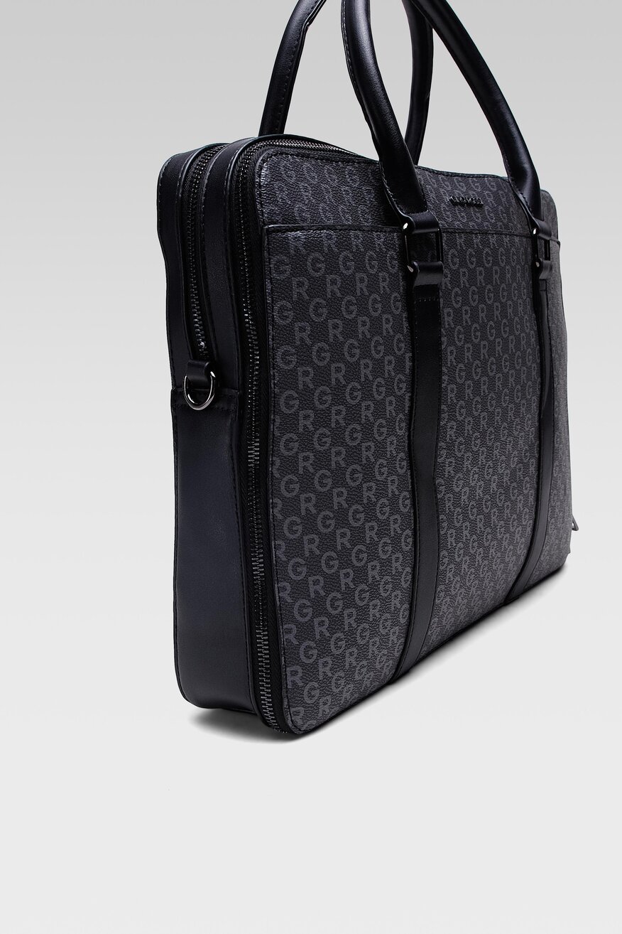 
                Gino Rossi - Torba na laptopa szara - 5903698862811