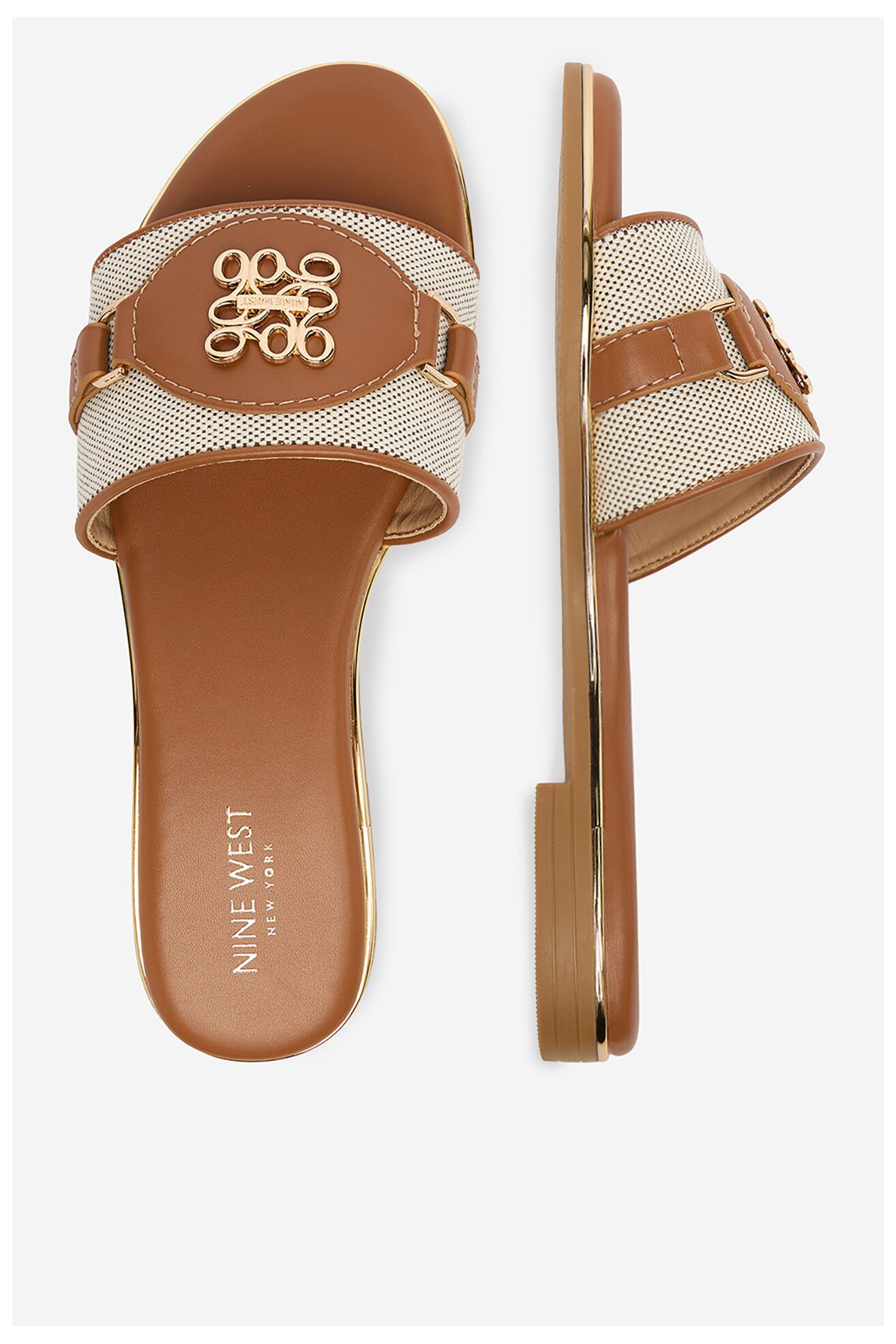 Шльопанець NINE WEST CEO-6165-32 КОРИЧНЕВИЙ