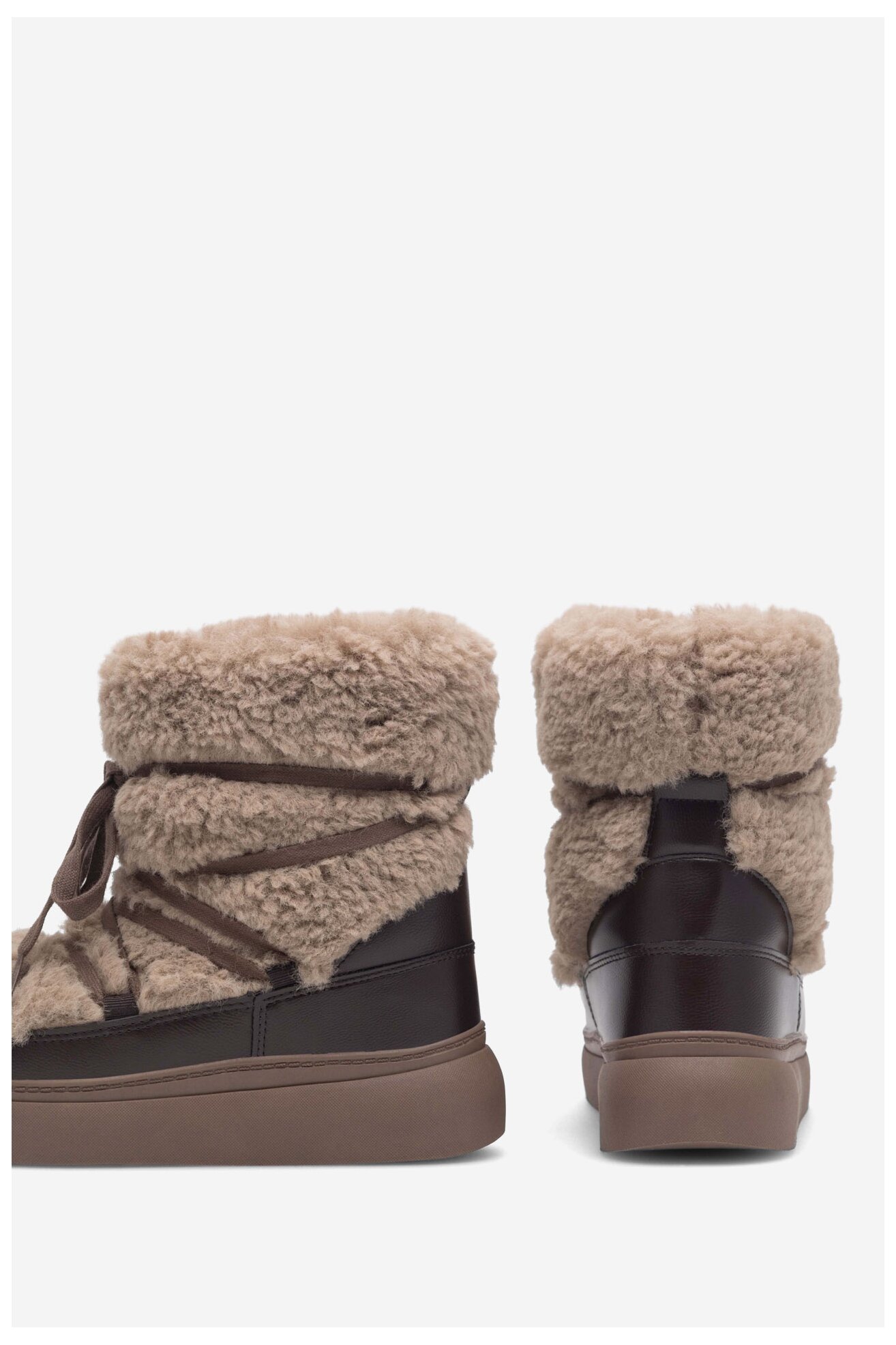 Botki DeeZee LORRAINE N10386 Brązowy