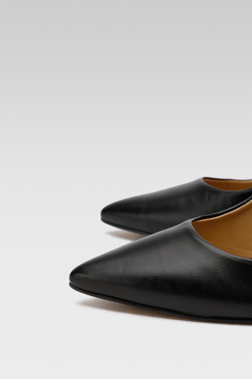 SIMPLE - Półbuty czarne - 2230029795757