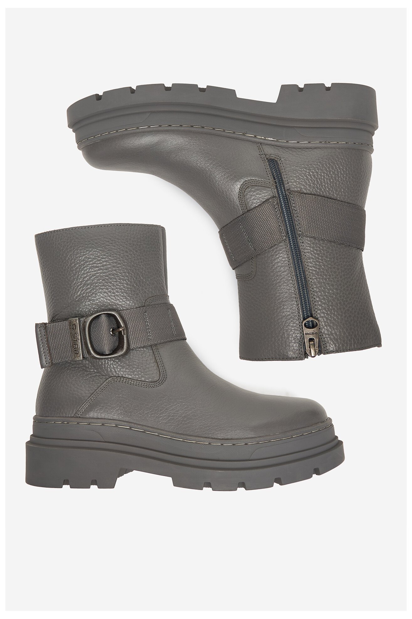 Bokacsizma G-STAR RAW CEO-WI45-VR-3400-03 SZÜRKE