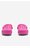 Plážové šľapky Crocs BAYA CLOG T 207012-6QQ RUŽOVÁ